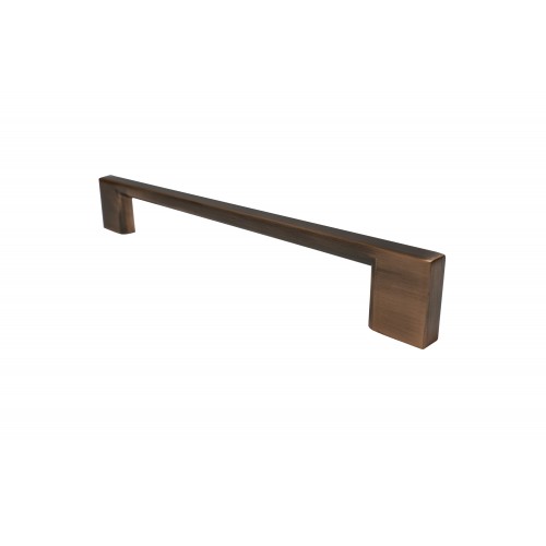 Legendary Interiors - 190mm Slimline Bar Handle Gloss Brushed Copper Finish