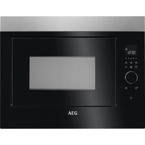 AEG - Fully Built In/Built Under 26lt Duo Microwave & Grill